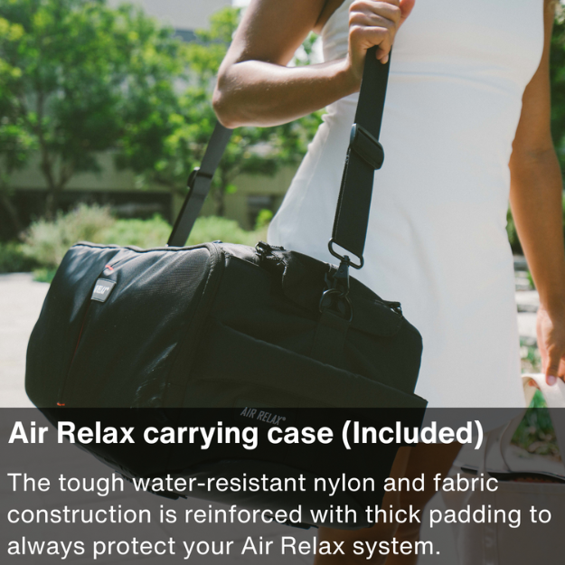 Air Relax Pro AR-4.0 recovery boots with six overlapping chambers