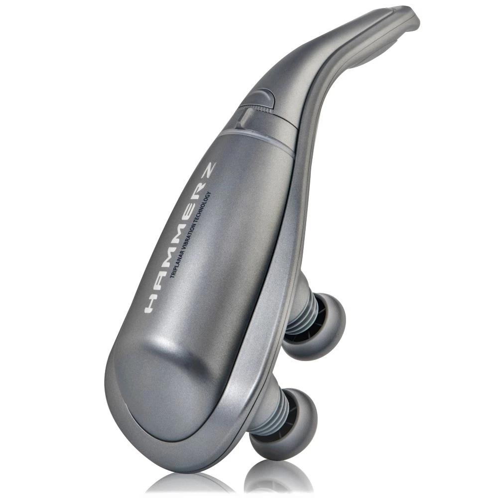 Hammerz handheld massage device with triplanar vibration